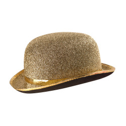 Zlatý klobouk flitrová buřinka